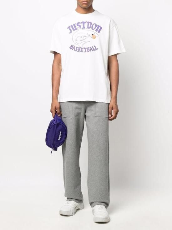 Just Don JUST DON Men T-Shirts 32JUSM05 22632602 White Size US S / EU 44-46 / 1 - 6 Thumbnail
