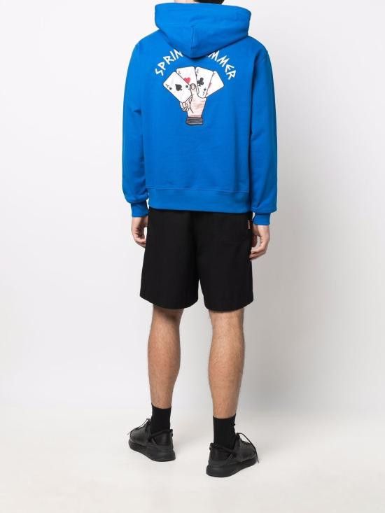 Just Don JUST DON Women Hoodies 32JUSM32 22633185 Blue Size S / US 4 / IT 40 - 4 Thumbnail