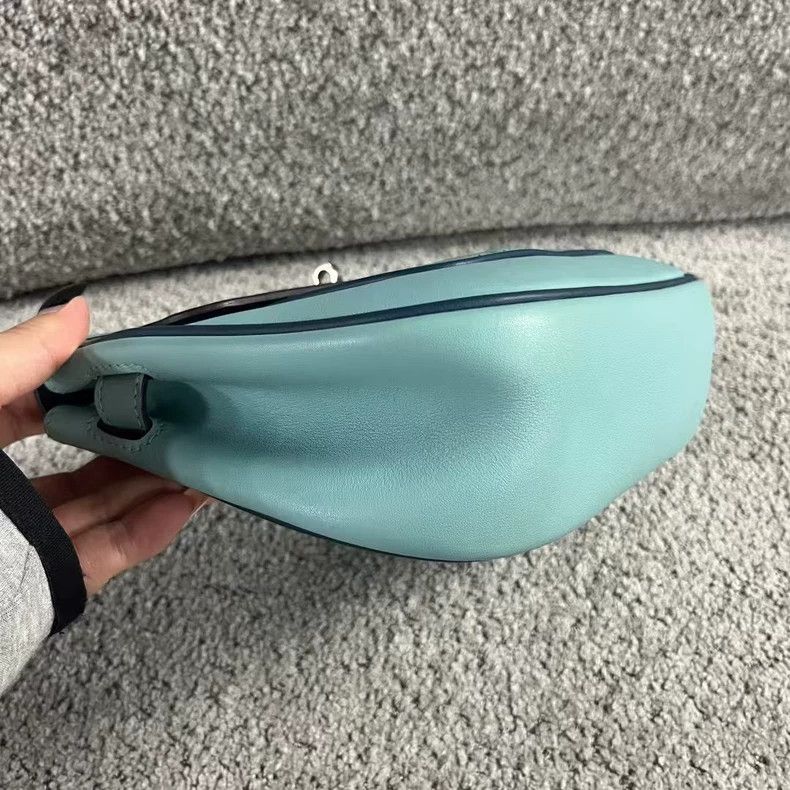 Hermes Hermes Kelly Blue Crossbody Bag Size ONE SIZE - 4 Thumbnail