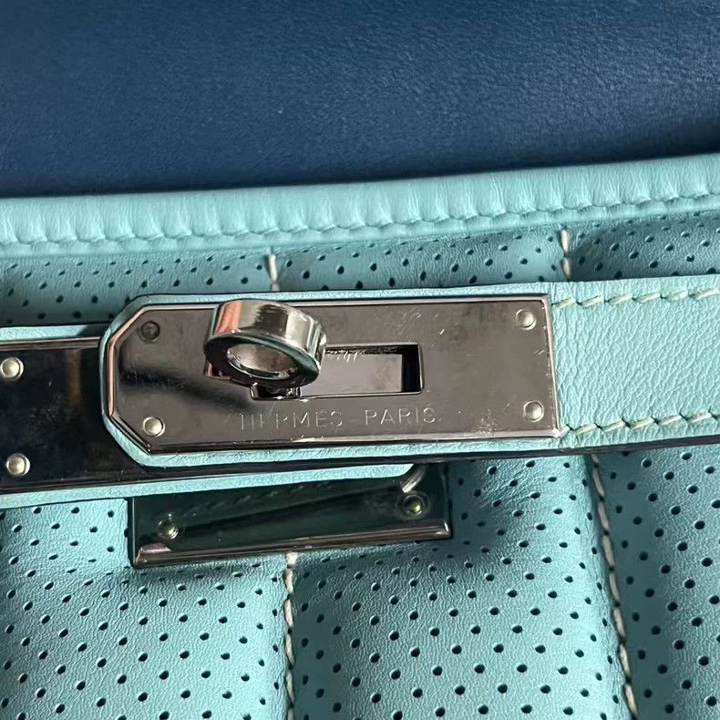 Hermes Hermes Kelly Blue Crossbody Bag Size ONE SIZE - 6 Thumbnail