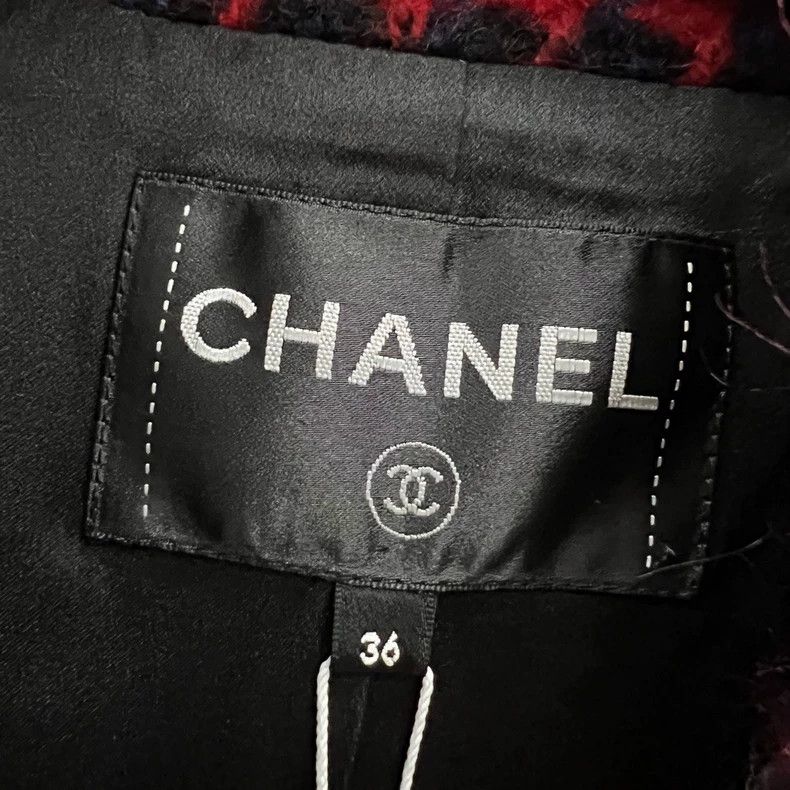 Chanel CHANEL Patchwork Woven Coat Size 36 Size S / US 4 / IT 40 - 4 Thumbnail