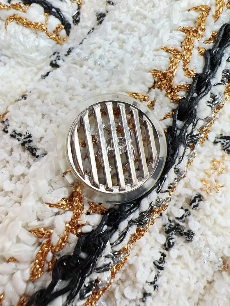 Chanel Chanel Current Voltage Jacket White 36 Size S / US 4 / IT 40 - 6 Thumbnail