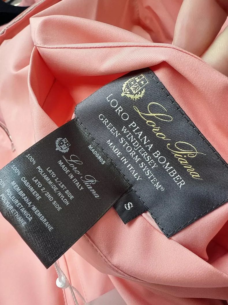 Loro Piana Loro Piana Pink Bomber Jacket Size S Size S / US 4 / IT 40 - 9 Thumbnail