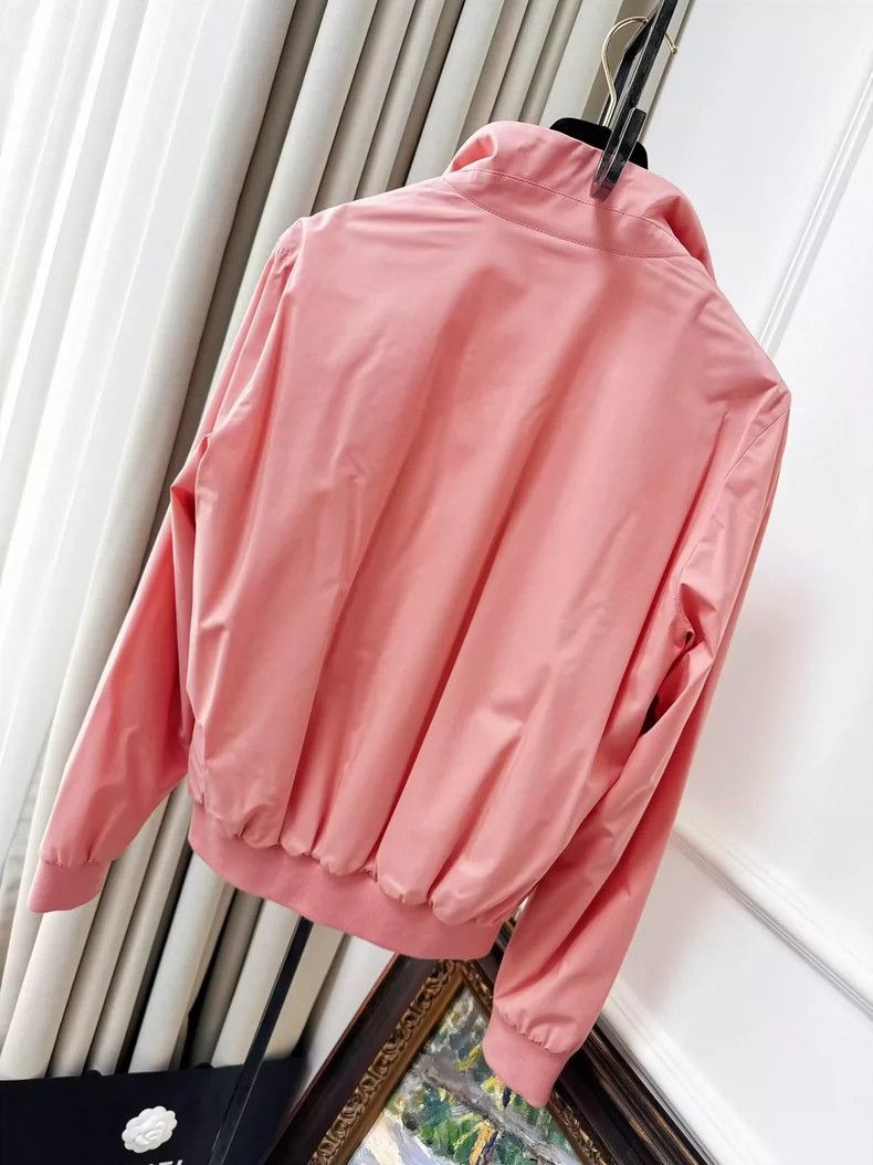 Loro Piana Loro Piana Pink Bomber Jacket Size S Size S / US 4 / IT 40 - 2 Thumbnail