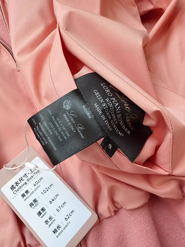 Loro Piana Loro Piana Pink Bomber Jacket Size S Size S / US 4 / IT 40 - 7 Thumbnail