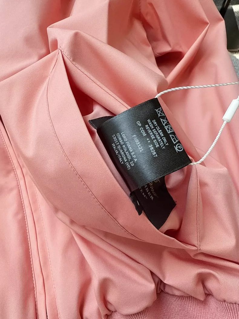 Loro Piana Loro Piana Pink Bomber Jacket Size S Size S / US 4 / IT 40 - 8 Thumbnail