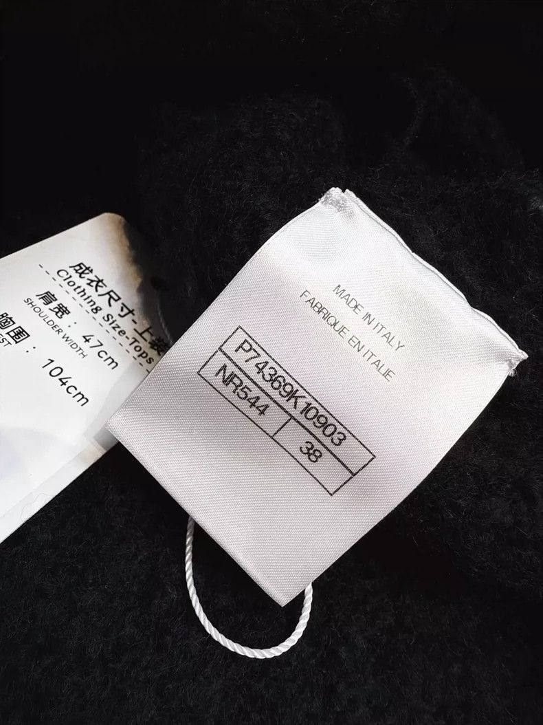 Chanel Chanel Black Quilted Knit Hoodie Cardigan Size M / US 6-8 / IT 42-44 - 6 Thumbnail