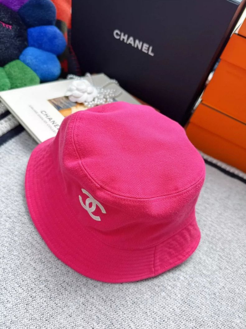 Chanel Chanel Pink Reversible Fisherman Hat Size M Size ONE SIZE - 7 Thumbnail