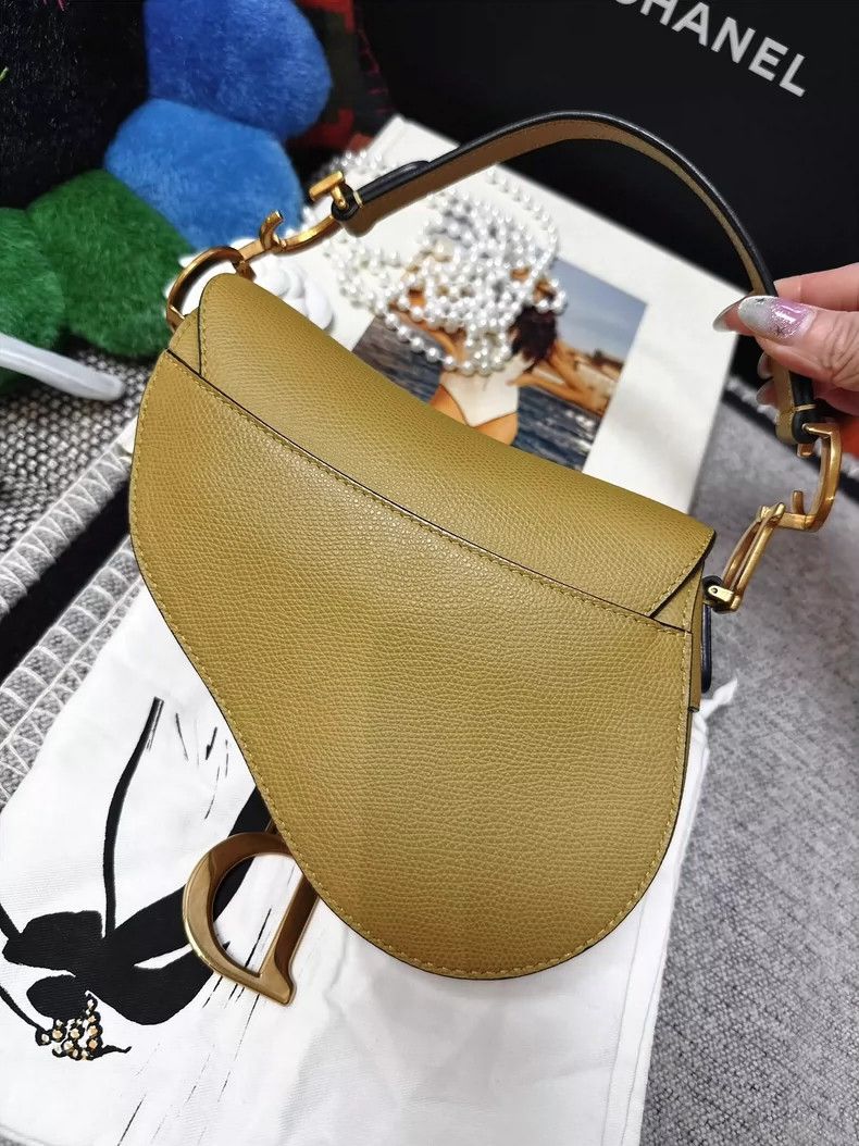 Dior Dior Saddle Bag Small Size Yellow Size ONE SIZE - 5 Thumbnail