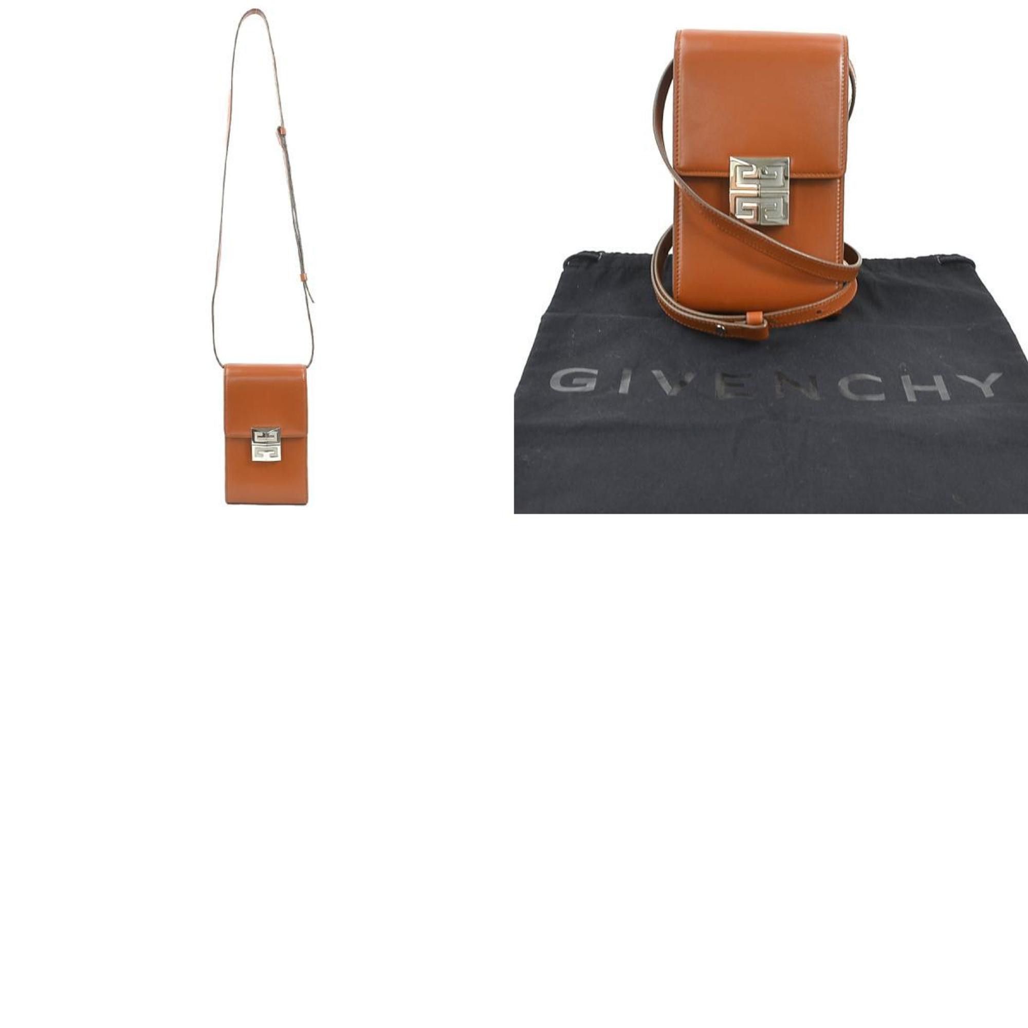 Givenchy GIVENCHY Shoulder Bag Leather Brown Women's 56072g Size ONE SIZE - 5 Thumbnail