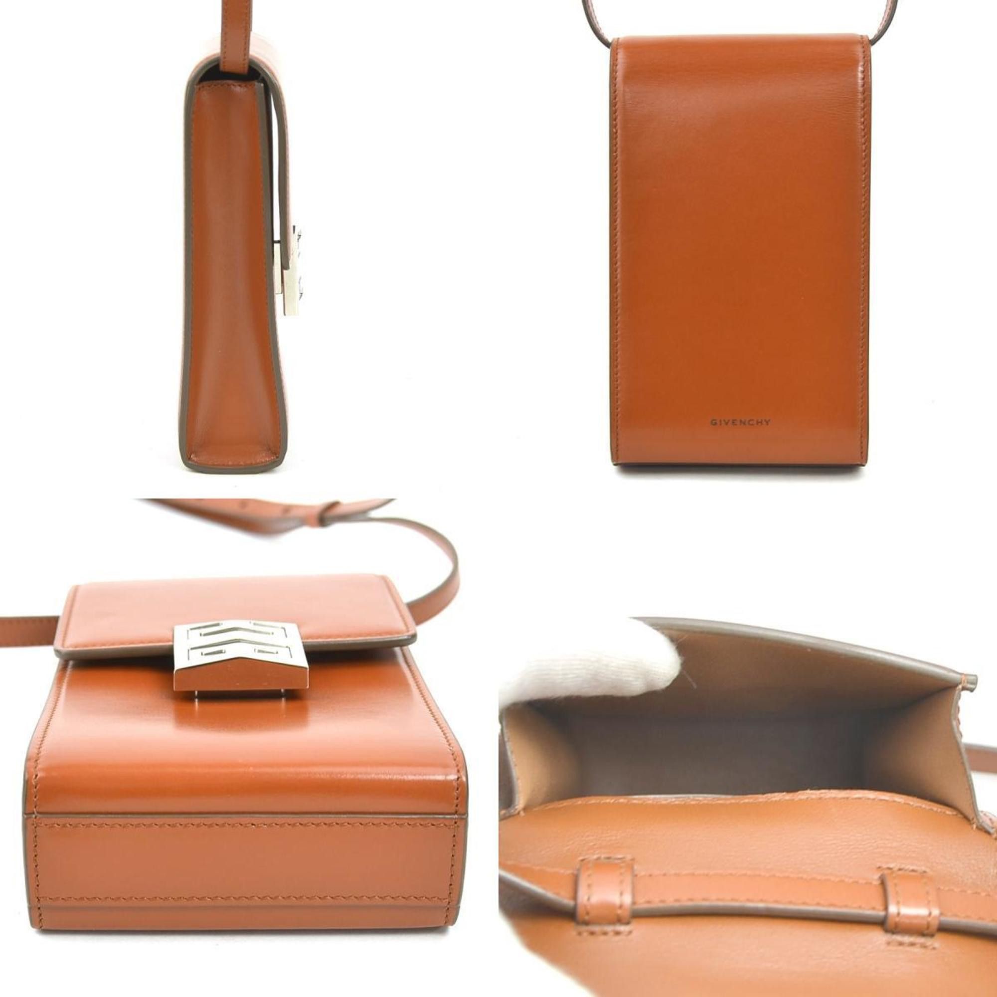 Givenchy GIVENCHY Shoulder Bag Leather Brown Women's 56072g Size ONE SIZE - 2 Thumbnail