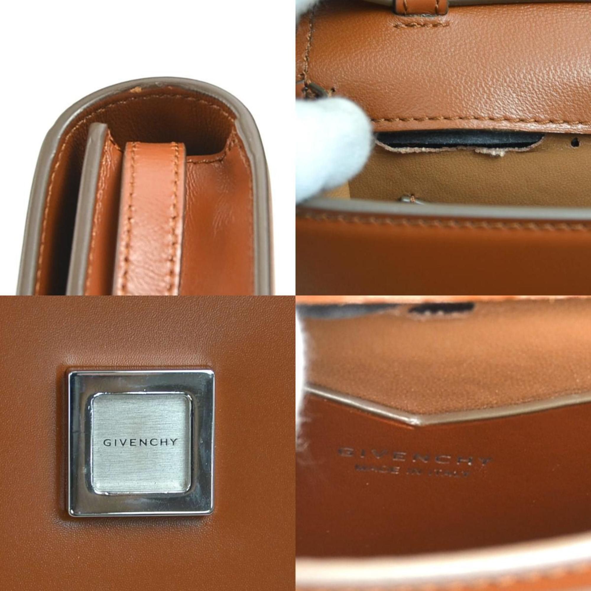 Givenchy GIVENCHY Shoulder Bag Leather Brown Women's 56072g Size ONE SIZE - 4 Thumbnail
