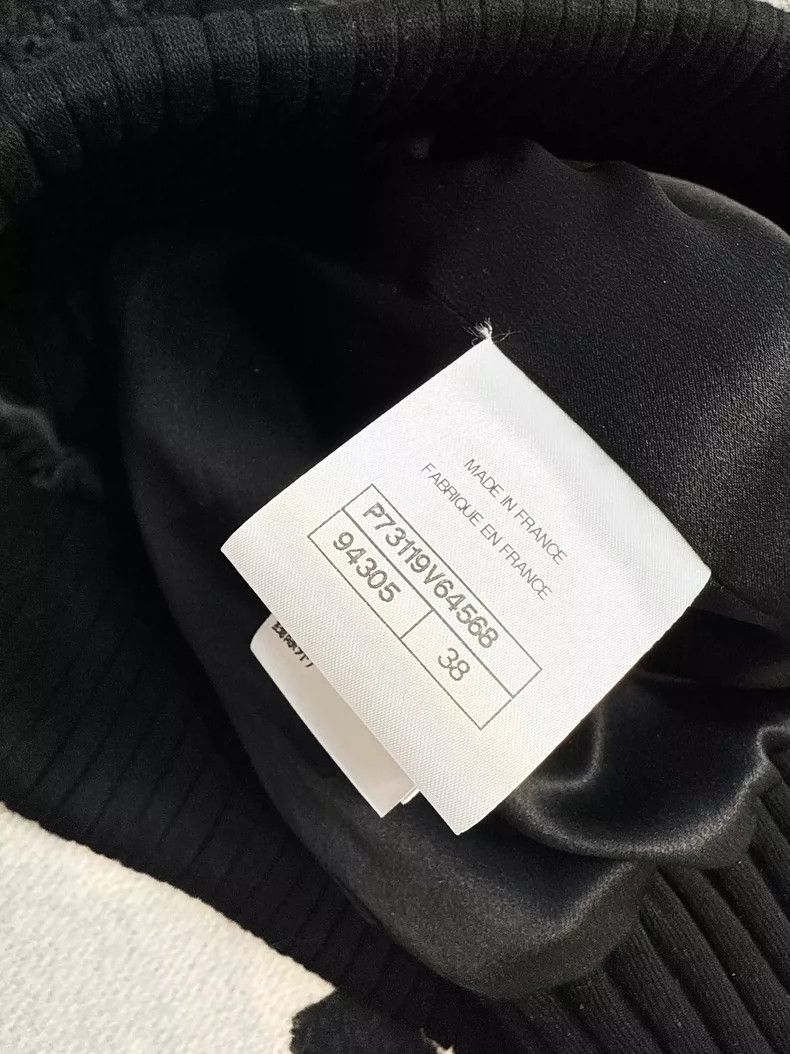 Chanel Chanel Black Tweed Jacket with Embroidery Size M / US 6-8 / IT 42-44 - 7 Thumbnail