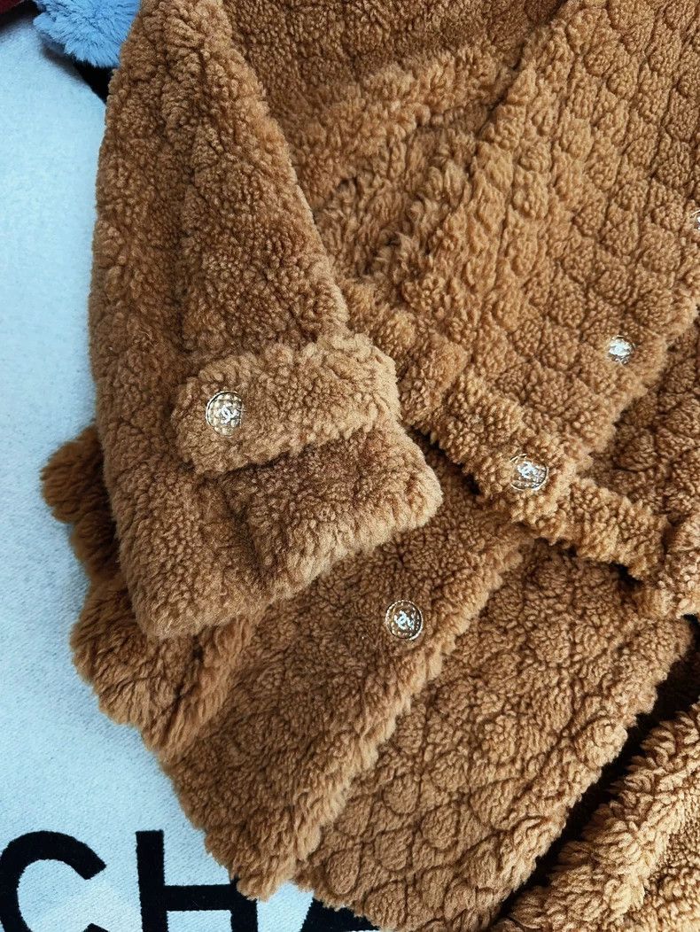 Chanel Chanel Camel Faux Fur Coat with Belt Size S / US 4 / IT 40 - 3 Thumbnail