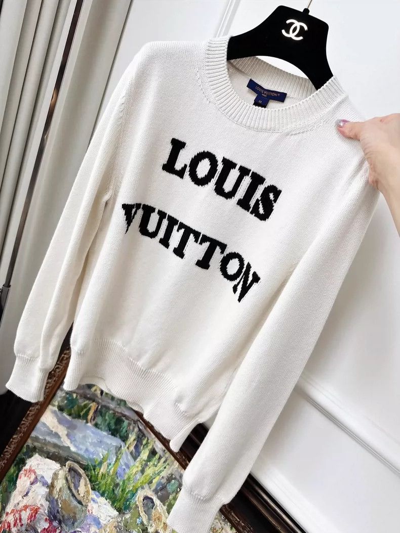 Louis Vuitton Louis Vuitton Knitted Top With Logo Size M / US 6-8 / IT 42-44 - 2 Thumbnail