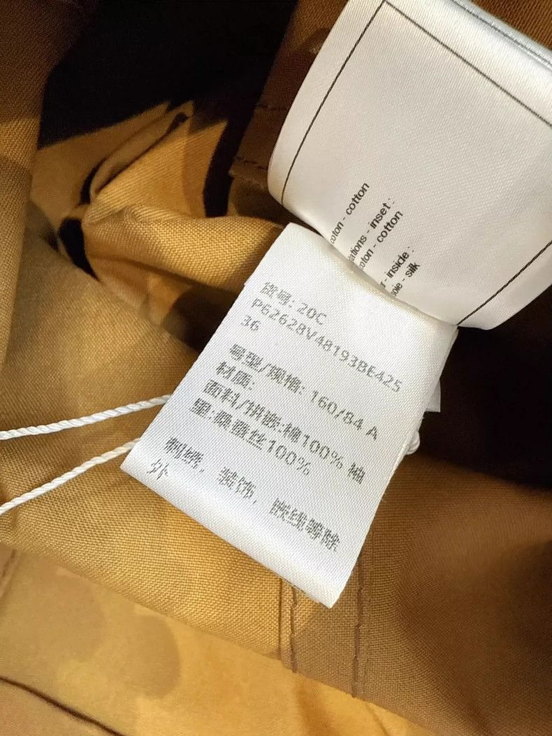 Chanel Chanel Khaki Pocket Trench Coat Outerwear Size S / US 4 / IT 40 - 7 Thumbnail