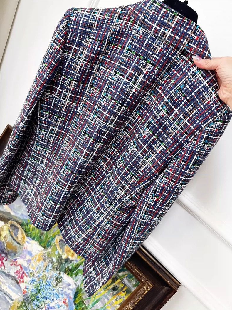 Chanel Chanel Colorful Tweed Blazer Jacket Size 37 Size M / US 6-8 / IT 42-44 - 3 Thumbnail