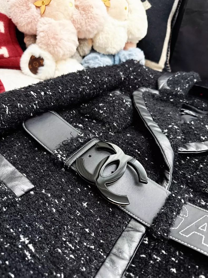 Chanel Chanel Multicolor Star Long Coat with Belt Size M / US 6-8 / IT 42-44 - 4 Thumbnail