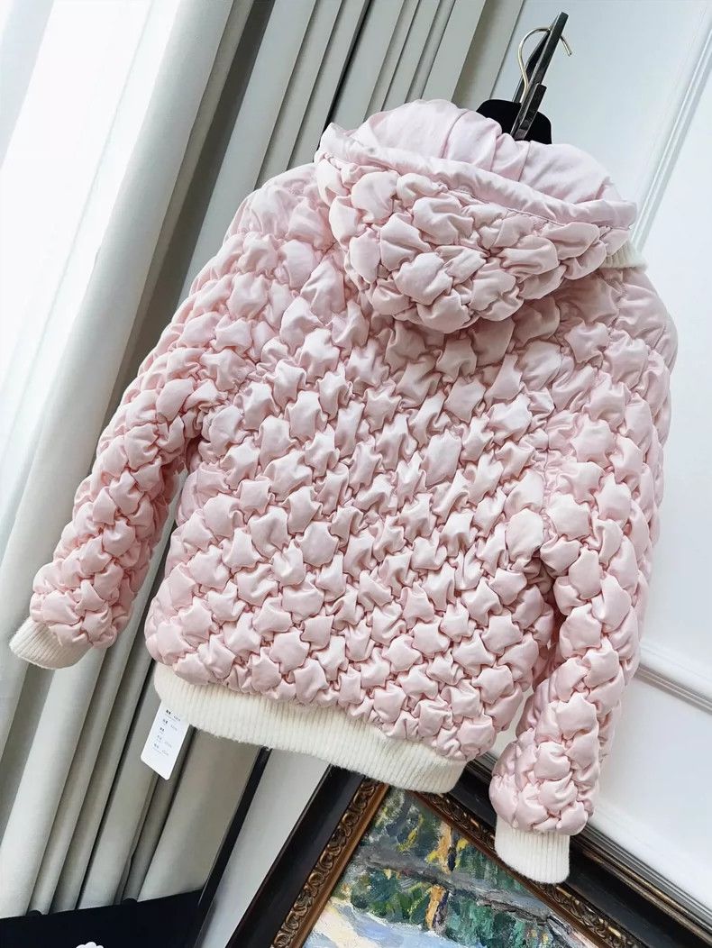 Chanel Chanel Pink Double-Sided Hooded Puffer Jacket Size S / US 4 / IT 40 - 2 Thumbnail