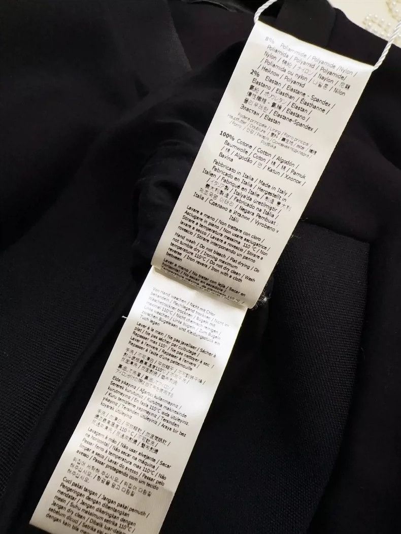 Fendi Fendi Black Baseball Jacket with Yellow Badge Size L / US 10 / IT 46 - 6 Thumbnail