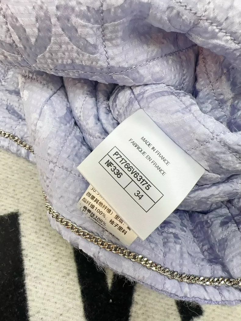 Chanel Chanel Purple Fall Winter Collar Jacket Size S / US 4 / IT 40 - 5 Thumbnail