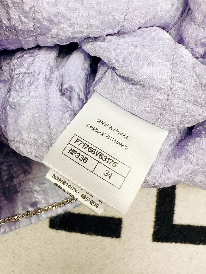Chanel Chanel Autumn Winter Purple Double-Breasted Jacket Size S / US 4 / IT 40 - 4 Thumbnail
