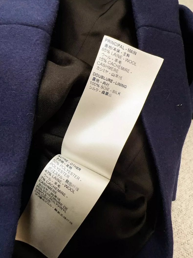 Louis Vuitton Louis Vuitton Double-Breasted Long Sleeve Coat Size XL / US 12-14 / IT 48-50 - 9 Thumbnail