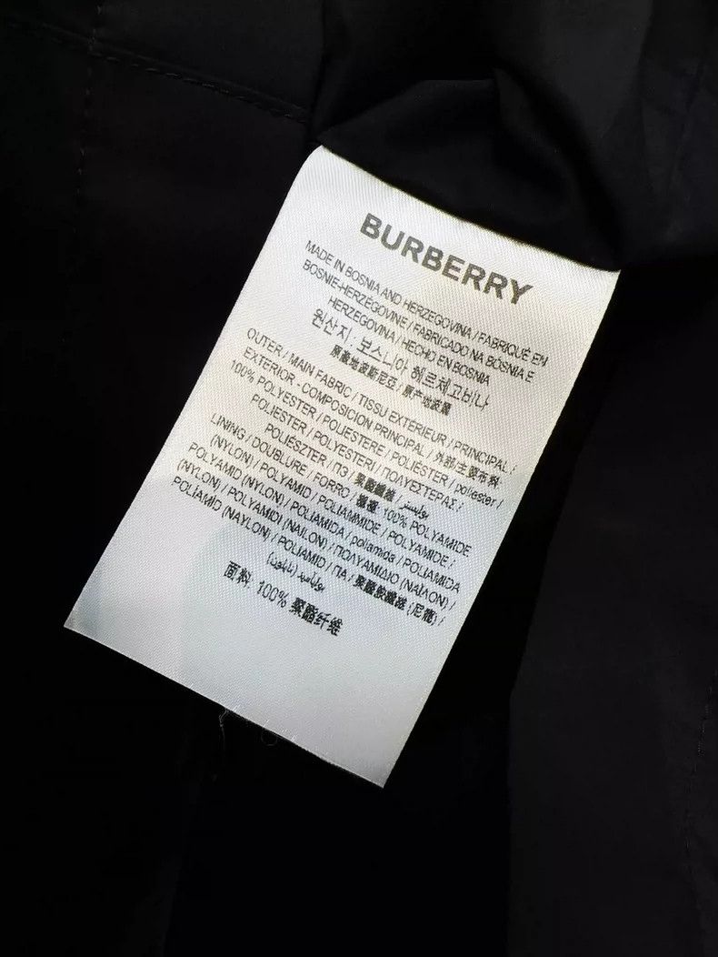 Burberry Burberry Black Hooded Long Sleeve Jacket Size M / US 6-8 / IT 42-44 - 6 Thumbnail
