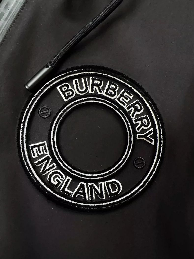 Burberry Burberry Black Hooded Long Sleeve Jacket Size M / US 6-8 / IT 42-44 - 8 Thumbnail