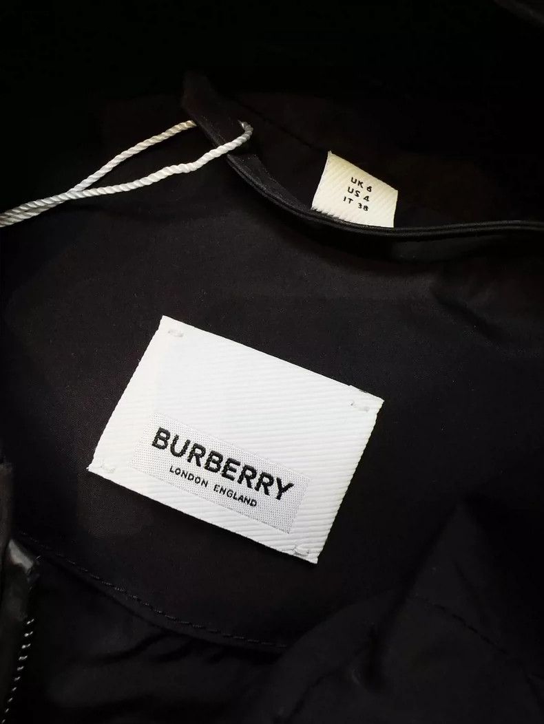 Burberry Burberry Black Hooded Long Sleeve Jacket Size M / US 6-8 / IT 42-44 - 5 Thumbnail