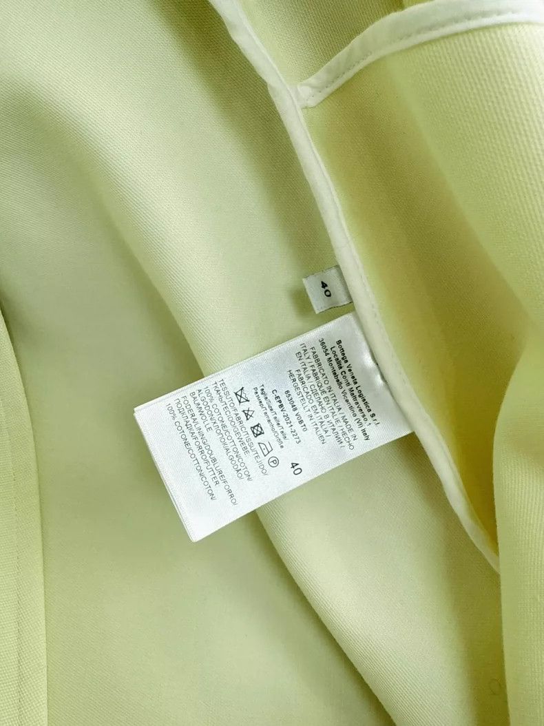 Bottega Veneta Long Yellow Trench Coat with Belt Size L / US 10 / IT 46 - 5 Thumbnail