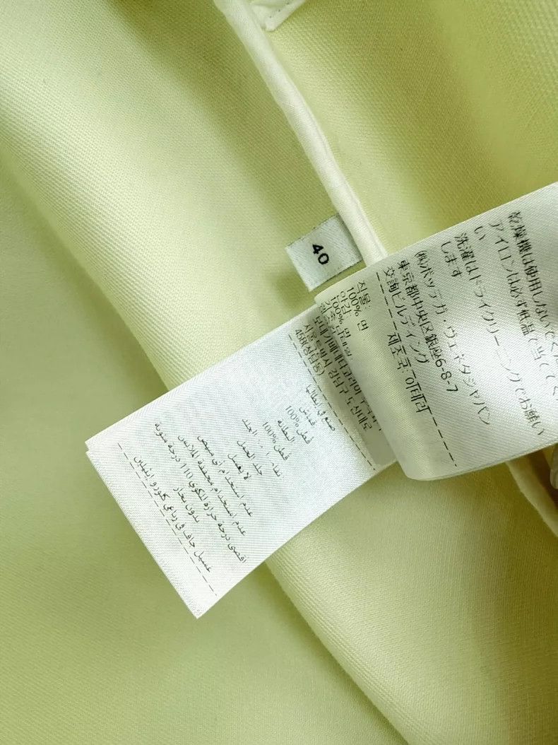 Bottega Veneta Long Yellow Trench Coat with Belt Size L / US 10 / IT 46 - 6 Thumbnail