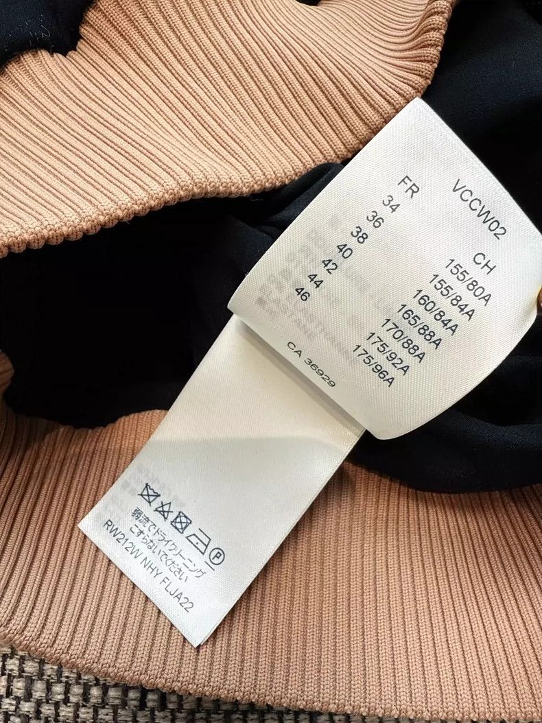 Louis Vuitton Louis Vuitton Black and Khaki Zip Jacket Size S / US 4 / IT 40 - 6 Thumbnail