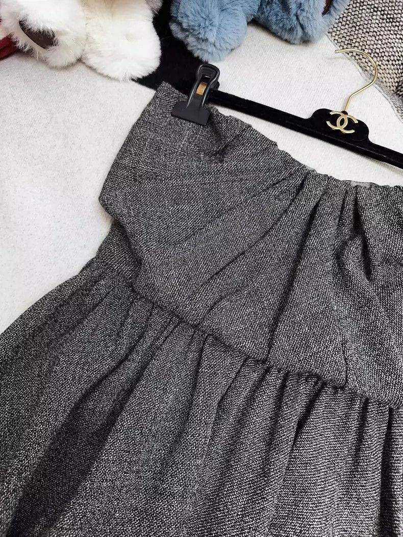 Dior Dior Deep Gray Strapless Dress Gown Size M / US 6-8 / IT 42-44 - 4 Thumbnail