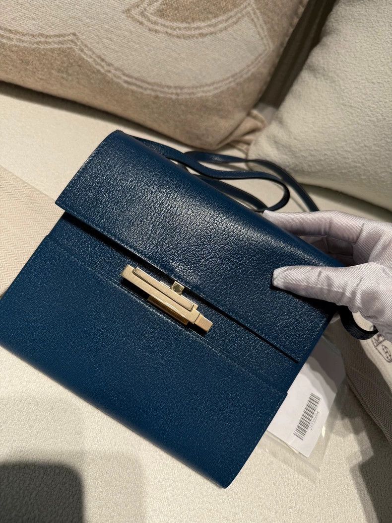 Hermes Hermes Cinhetic to Go Deep Blue Bag Size ONE SIZE - 7 Thumbnail