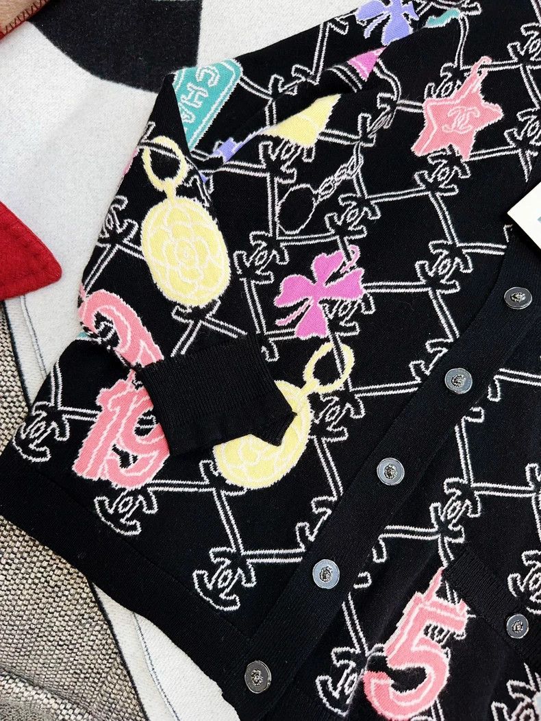 Chanel Chanel Colorful Ice Cream Pattern Cardigan Size M / US 6-8 / IT 42-44 - 3 Thumbnail