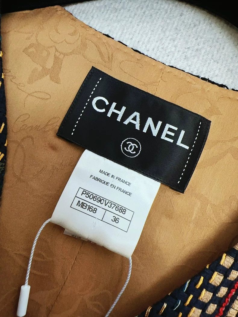 Chanel Chanel Colorful Plaid Sleeveless Vest Size S / US 4 / IT 40 - 6 Thumbnail
