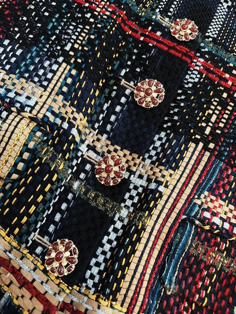 Chanel Chanel Colorful Plaid Sleeveless Vest Size S / US 4 / IT 40 - 4 Thumbnail