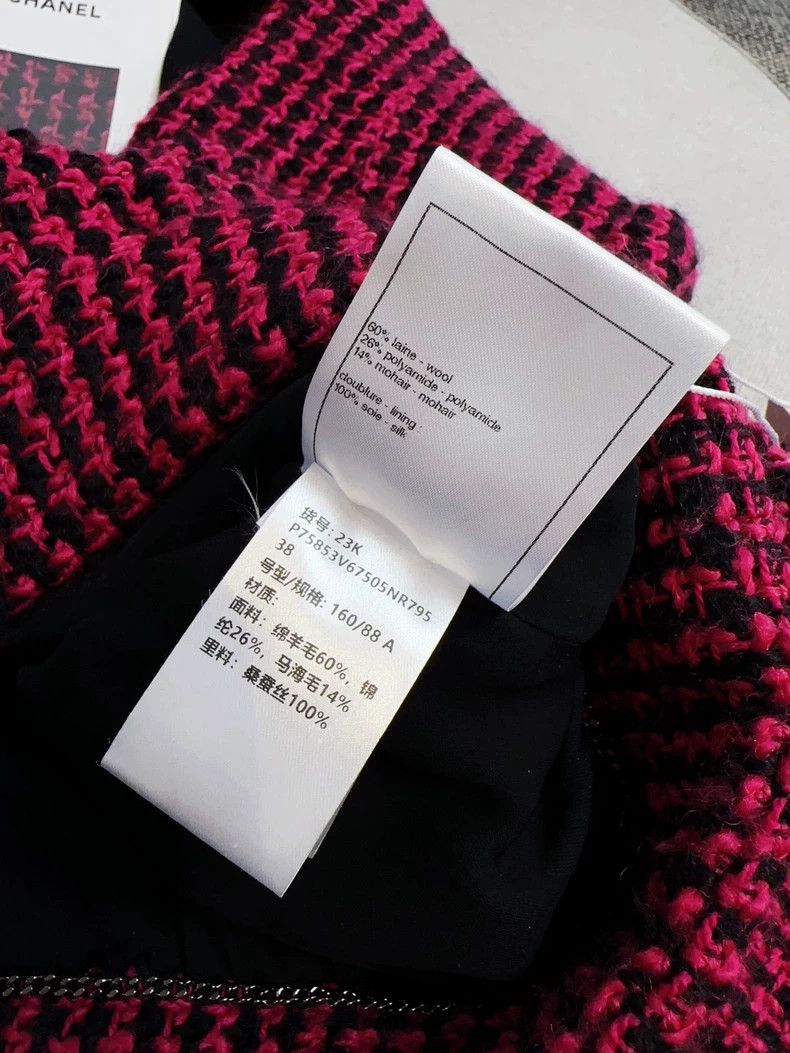 Chanel Chanel Pink Tweed Jacket with Camellia Size M / US 6-8 / IT 42-44 - 6 Thumbnail