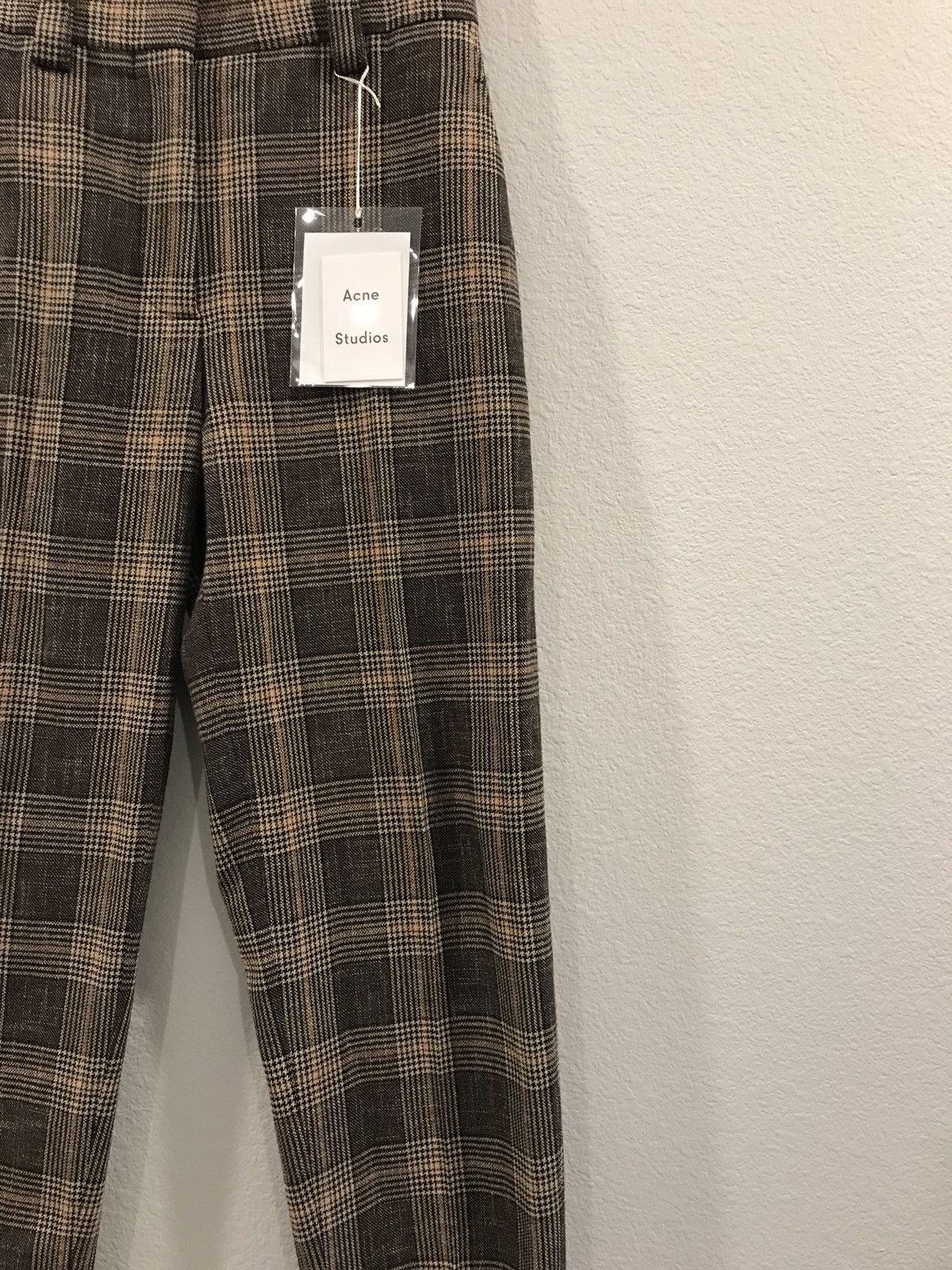 Acne Studios Prince of Wales Checked Trousers Size US 30 / EU 46 - 2 Thumbnail
