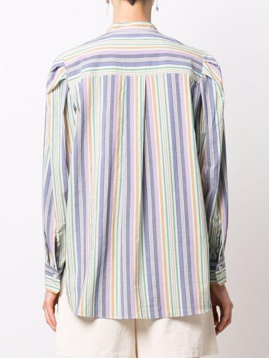 Isabel Marant ISABEL MARANT Women Shirts BS0054 22P025I TIVERNA80LR Purple Size M / US 6-8 / IT 42-44 - 4 Thumbnail