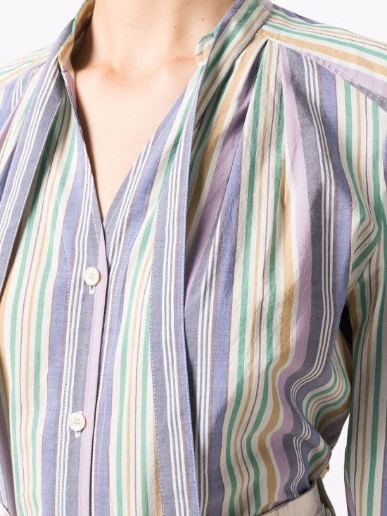 Isabel Marant ISABEL MARANT Women Shirts BS0054 22P025I TIVERNA80LR Purple Size M / US 6-8 / IT 42-44 - 5 Thumbnail