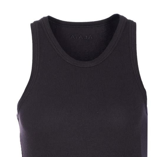 Alaia ALAIA Women Bodysuit Tops AA9B0382J085B 995 Black Size S / US 4 / IT 40 - 4 Thumbnail