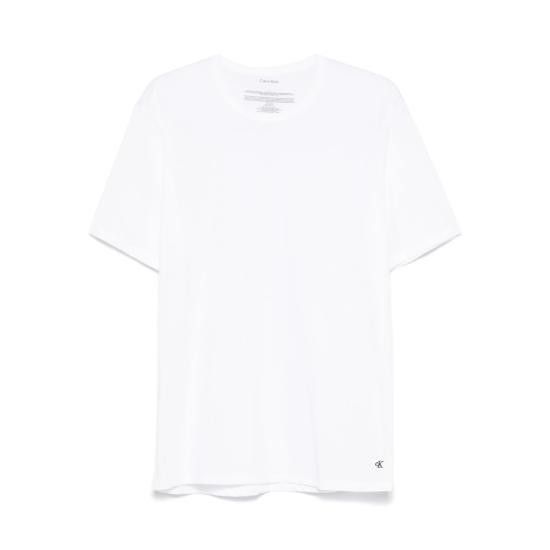 Calvin Klein CALVIN KLEIN Men T-Shirts LV00NB4185 100 WHITE Size US XL / EU 56 / 4 - 3 Thumbnail
