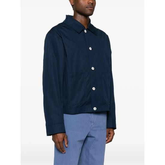 Tommy Hilfiger TOMMY HILFIGER Men Jacket MW41731DCC BLUE Size US XL / EU 56 / 4 - 4 Thumbnail