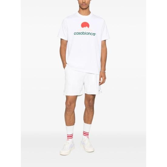 Casablanca CASABLANCA Men T-Shirts JTS 001 03 WHITE Size US M / EU 48-50 / 2 - 4 Thumbnail