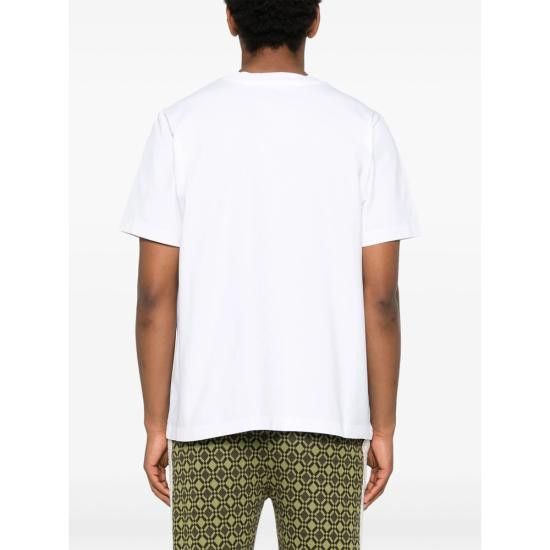 Casablanca CASABLANCA Men T-Shirts JTS 001 01 WHITE Size US L / EU 52-54 / 3 - 2 Thumbnail