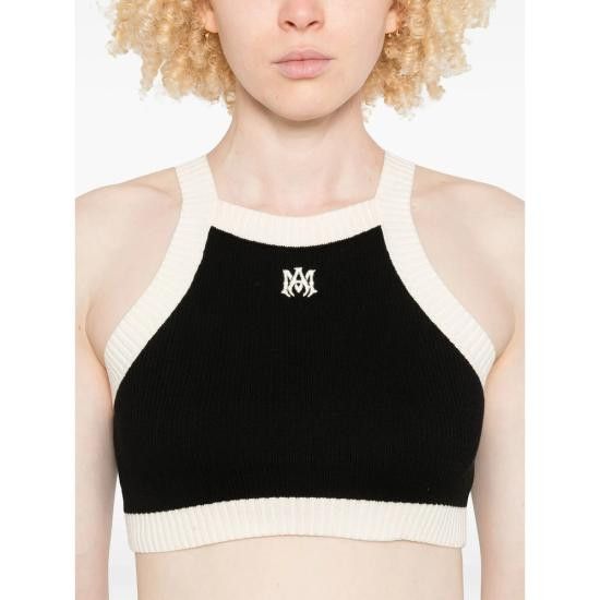 Amiri AMIRI Women Tops AWKNTT1025 BLACK Size M / US 6-8 / IT 42-44 - 4 Thumbnail