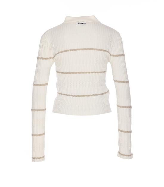 Pinko PINKO Women Polo Shirts 104737 A2FCZ05 White Size S / US 4 / IT 40 - 2 Thumbnail