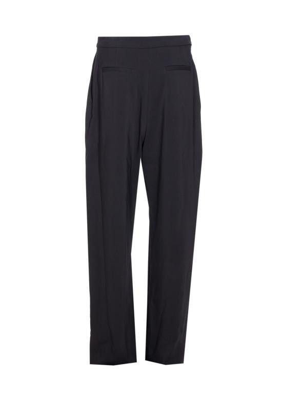 Pinko PINKO Women Straight Pants 103235 A213Z99 Black Size 27" / US 4 / IT 40 - 2 Thumbnail